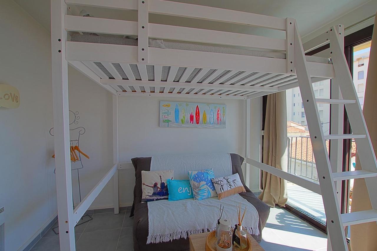 Houstal Lejlighed Canet-en-Roussillon Eksteriør billede